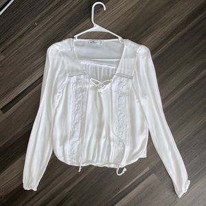 White Hollister Shirt